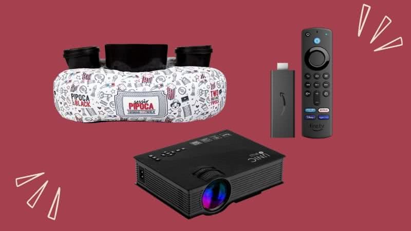 Conheça 10 produtos para você montar o seu cinema em casa - Reprodução/Amazon