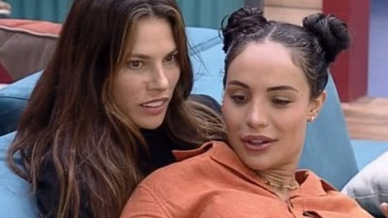 Dayane Mello confessa vontade de retomar romance com Aline Mineiro - Reprodução/RecordTV