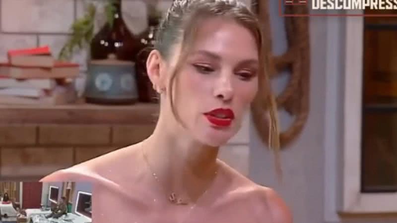 Dayane Mello comentou sua rivalidade com o peão; saiba o que ela revelou que faria com o Rico se a produção não impedisse - Reprodução/Record TV