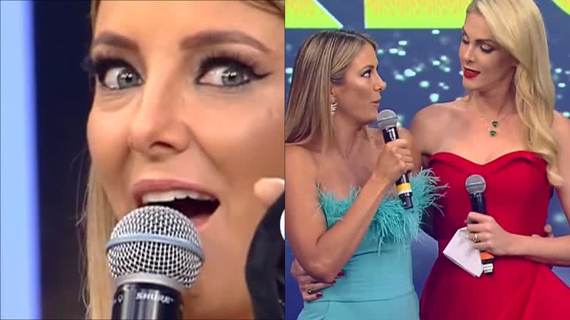 Ticiane Pinheiro se choca ao ganhar presente caro de Ana Hickmann: "Todo o salário" - Reprodução/Record TV