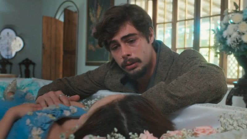 Após tragédia, Davi se despede de Elisa aos prantos e cena mexe com sentimentos do público; confira - Reprodução/TV Globo