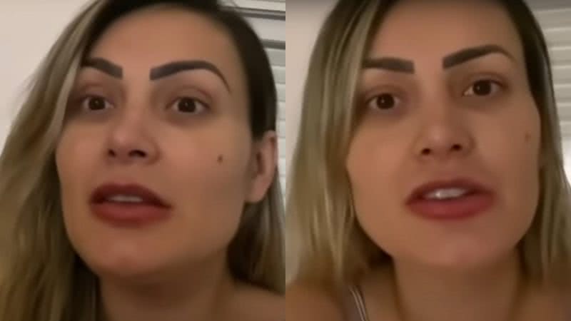 Andressa Urach se apavora ao encontrar bebê sem respirar - Reprodução/Instagram