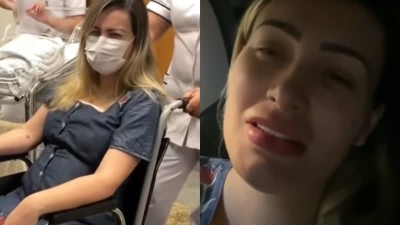 Andressa Urach tem alta hospitalar depois de parto no susto - Reprodução/YouTube