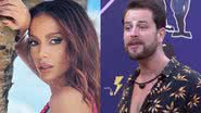 Anitta aplaude sacrifício de Gustavo por Laís - Reprodução/Instagram e Reprodução/TV Globo