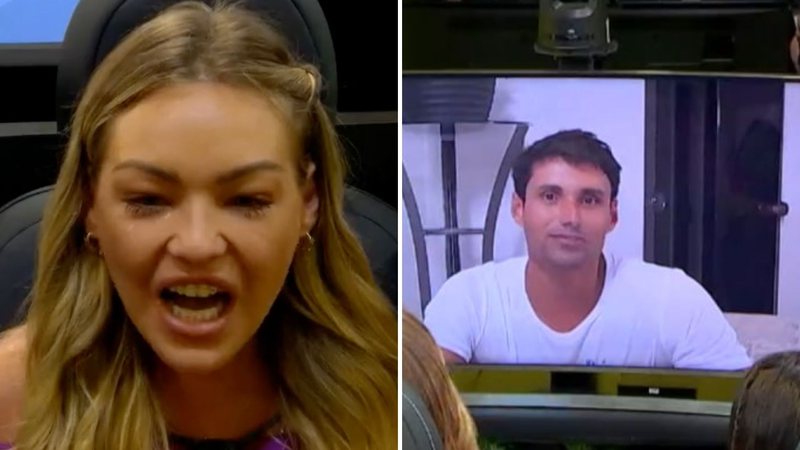 BBB22: Barbara não aprova recado do namorado e detona: "Eu te amo é básico" - Reprodução/TV Globo