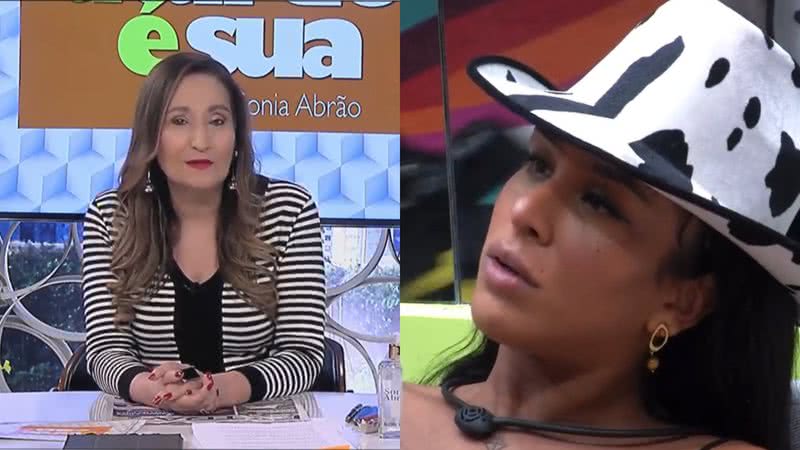 BBB22: Sonia Abrão se revolta com troca de pronome de Lina - Reprodução/Globo/RedeTV!