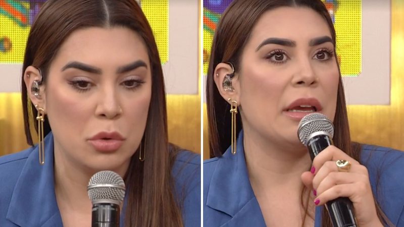 No 'Encontro', Naiara Azevedo se irrita com brother e faz alerta: "Ele tem poder de entrar na mente" - Reprodução/TV Globo