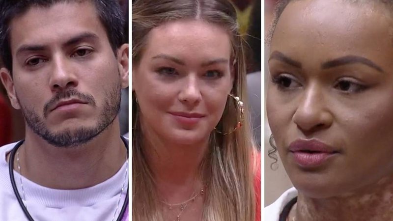 ENQUETE BBB22: Arthur, Bárbara ou Natália, quem deve ser eliminado? Vote! - Reprodução/TV Globo