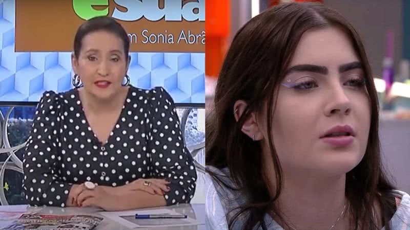 BBB22: Sonia Abrão perde paciência com Jade Picon e detona sister - Reprodução/Globo/RedeTV!