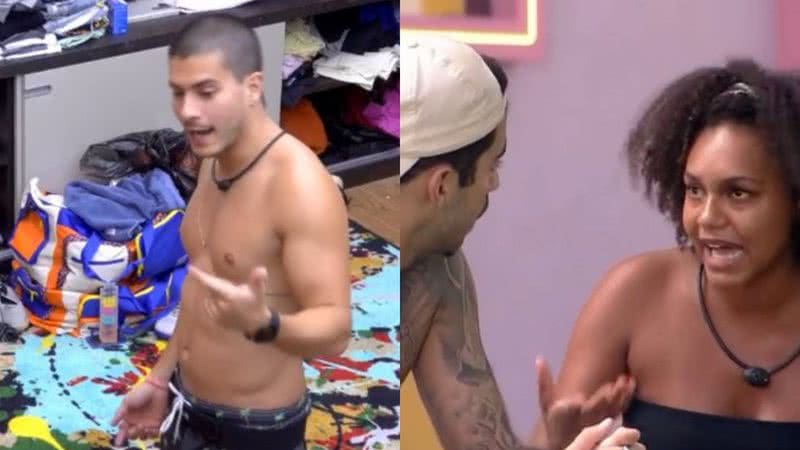 BBB22: Arthur Aguiar defende Jessilane após briga com Pedro Scooby: "Está certa" - Reprodução/TV Globo