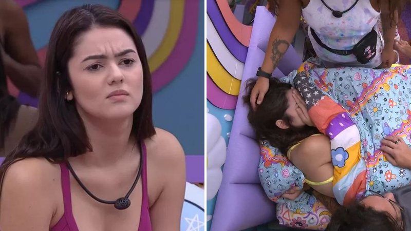 BBB22: Eslovênia se desespera e esperneia após eliminação: "O que a gente está fazendo?" - Reprodução/TV Globo