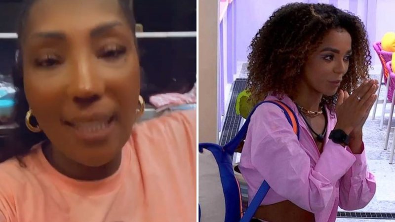 Mãe de Ludmilla proibe Brunna de levar ex-BBBs para casa: "Gentalha" - Reprodução/TV Globo