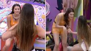 BBB22: Eslovênia puxa Laís pelo braço e detona participante: "Não aguento mais" - Reprodução/TV Globo