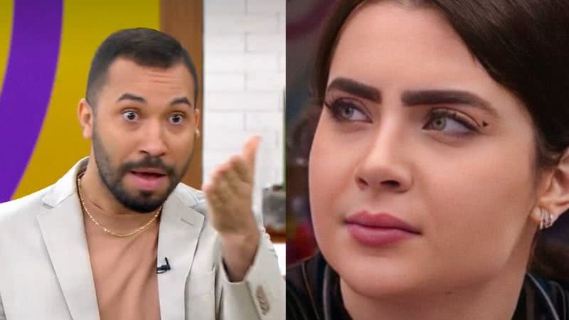 BBB22: Gil do Vigor perde a linha com chantagens de Jade: "Ninguém te obrigou" - Reprodução / TV Globo