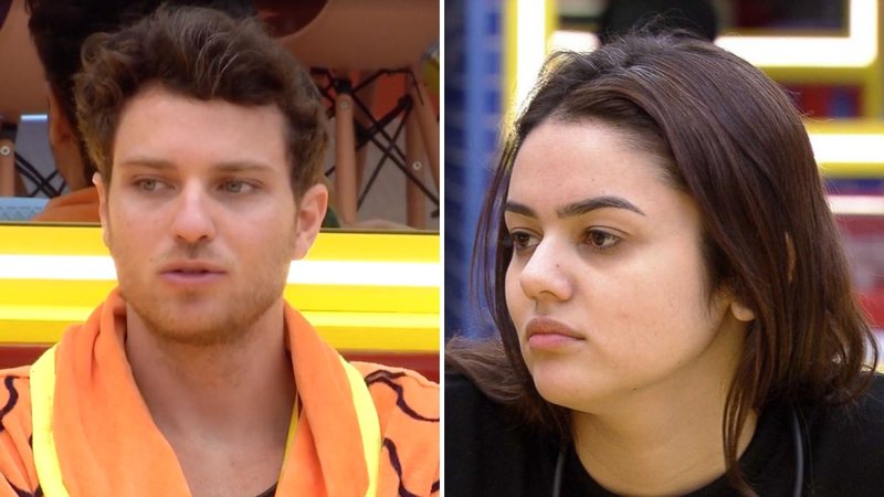 BBB22: Eslovênia dá invertida após Lucas querer revelar voto: "Não quero saber" - Reprodução/TV Globo