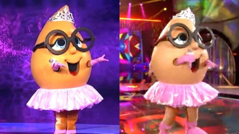 The Masked Singer Brasil: Identidade da Coxinha é revelada e emociona o público - Reprodução/TV Globo