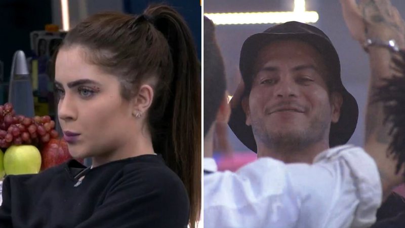 BBB22: Jade Picon se recusa a voltar para festa ao ouvir música de Arthur: "Calma aí" - Reprodução/TV Globo