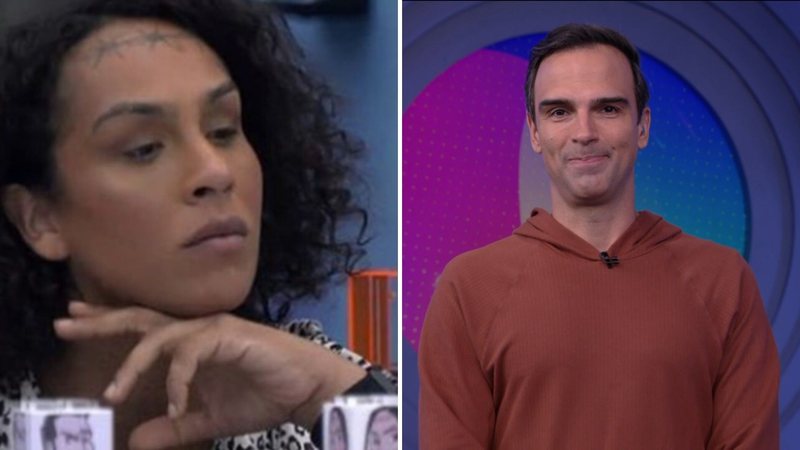 BBB22: Linn da Quebrada surpreende e detona Tadeu Schmidt: "Fala demais" - Reprodução/TV Globo