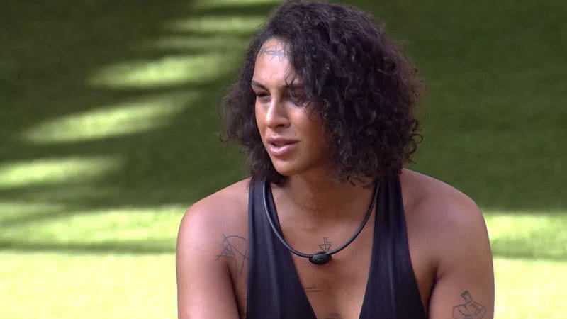 Linn da Quebrada desabafou com Jessilane sobre a situação com Lucas na festa do líder do BBB22 - Reprodução/TV Globo