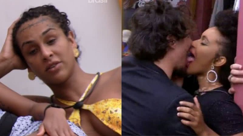 BBB22: Linn teme consequências do beijo entre Natália e Eliezer: "Se tornar voto" - Reprodução/TV Globo