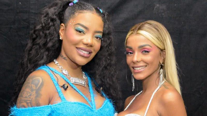 Ludmilla e Brunna Gonçalves causam com looks curtíssimos no Carnaval - AgNews/Webert Belicio