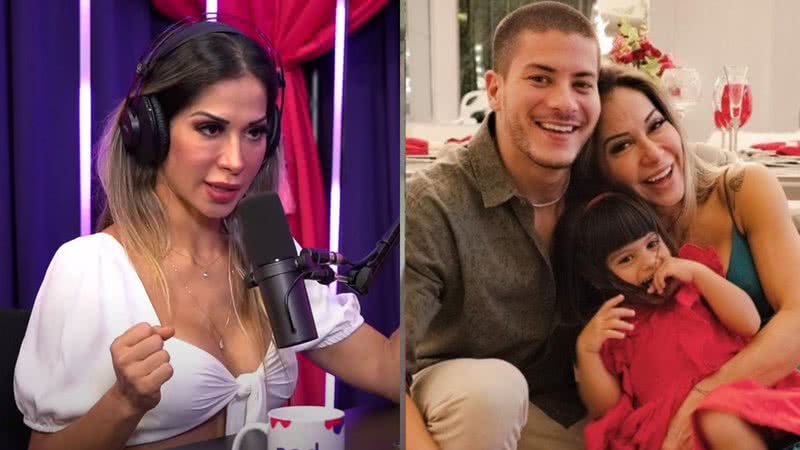 Maíra Cardi recusa ter segundo filho com Arthur Aguiar: "Sou traumatizada" - Reprodução/YouTube/Instagram