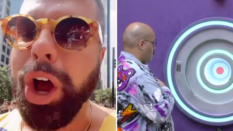 Marido de Tiago Abravanel desabafa após saída do BBB22:  "Hoje é sua final" - Reprodução/TV Globo