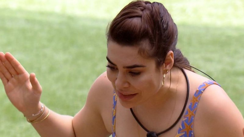 BBB22: Naiara Azevedo arma contra sister e debocha: "Olha que coisa, aconteceu" - Reprodução/TV Globo