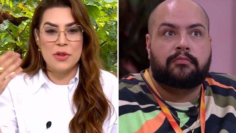 No 'Mais Você', Naiara Azevedo revela mágoa com Tiago Abravanel: "Péssimo" - Reprodução/TV Globo