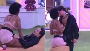 BBB22: Natália e Eli se pegam no jardim, brother fica excitado e ela sugere: "De quatro" - Reprodução/TV Globo