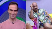 BBB22: Tadeu Schmidt entra no ar e pega Tiago Abravanel falando palavrão: "Me esqueceram?" - Reprodução/TV Globo