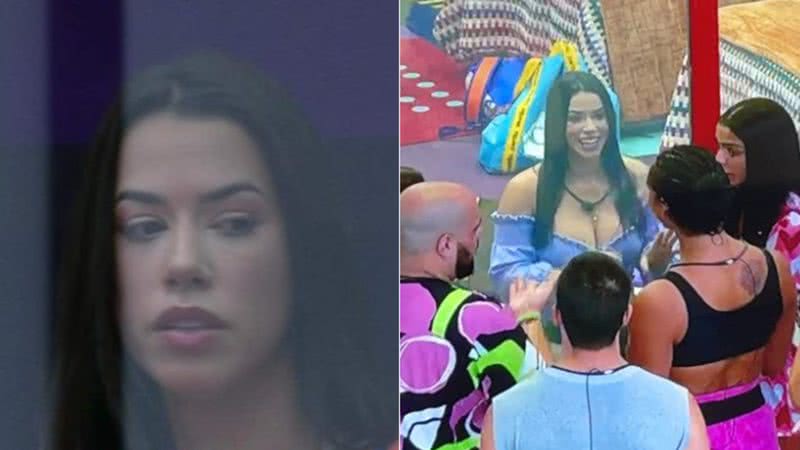 BBB22: Se queimou? Larissa vira alvo da web antes de deixar a Casa de Vidro - Reprodução / TV Globo