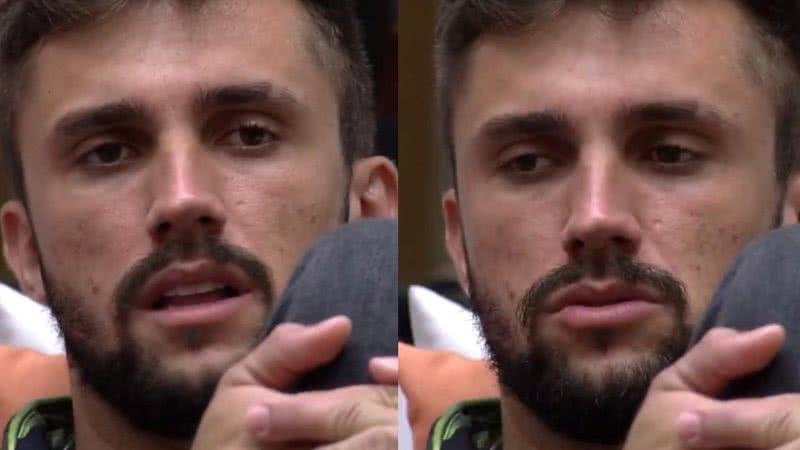 BBB21: Revoltado, Arthur diz que faz questão da eliminação de sister: “Vou rezar para ela sair” - Reprodução/TV Globo