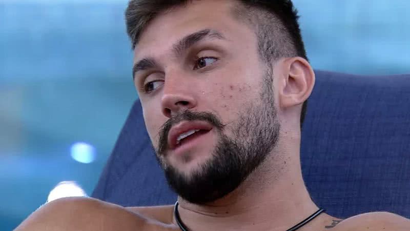 Arthur tem certeza que vai para o paredão no BBB21 - Reprodução/TV Globo