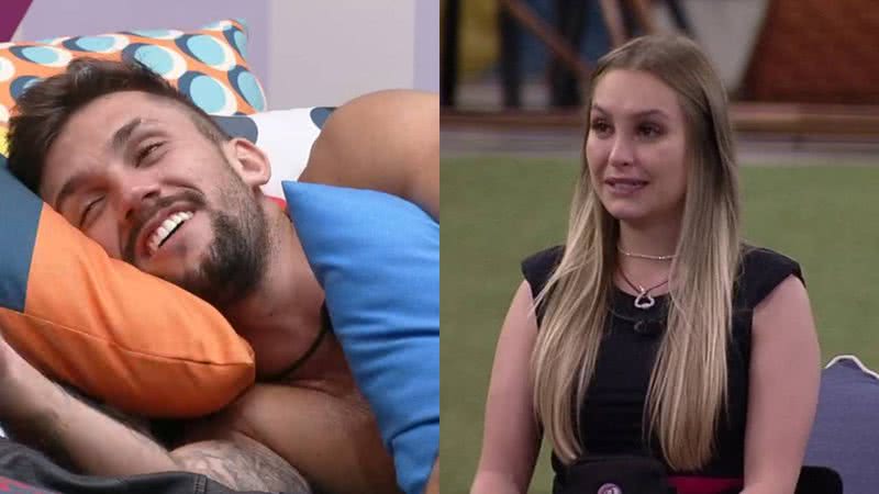 BBB21: Viúvo de Projota, Arthur critica amizade de Carla Diaz com Fiuk: "Abraça quem tirou meu amigo" - Reprodução/TV Globo