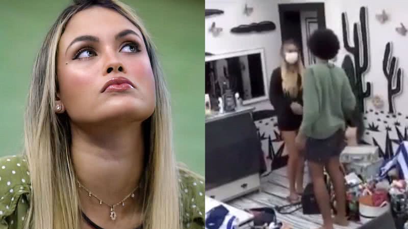 BBB21: Após Sarah ter brincado com o uso de máscara, assessoria passa pano e tenta amenizar situação: “Lamentamos” - Reprodução/TV Globo