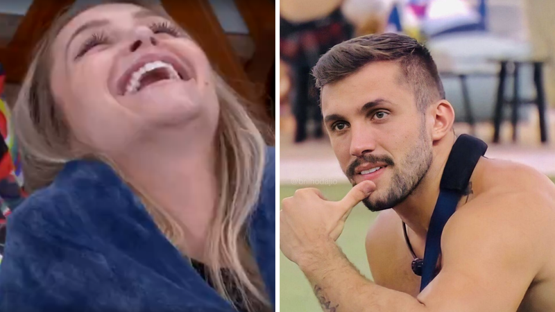 BBB21: Vai botar fogo! Arthur comemora clima de paz na casa e Carla Diaz ameaça: "Espera eu chegar" - Reprodução/TV Globo