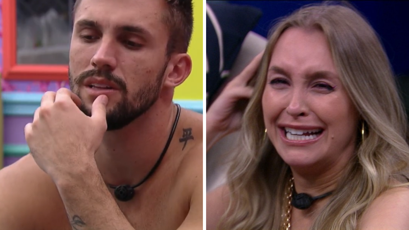 BBB21: Abalado, Arthur revela arrependimento após 'eliminação' de Carla Diaz - Reprodução/TV Globo