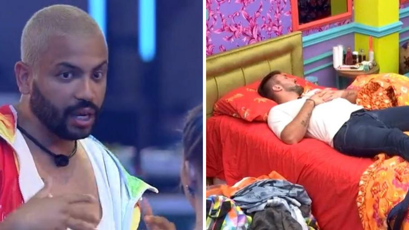 BBB21: Arthur abandona festa, vai dormir e Projota acusa crise de ciúmes: "Vou te falar o que eu acho" - Reprodução/TV Globo