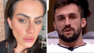 BBB21: Cleo se abalada com declarações polêmicas de Arthur sobre Fiuk - Reprodução/TV Globo