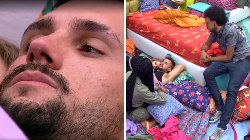 Viúvo após saída de Projota, Arthur é consolado pela casa e se desespera - Reprodução/TV Globo