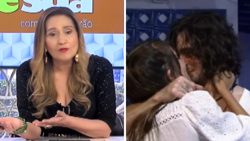 BBB21: Sonia Abrão detona Thais após mendigar beijo em Fiuk - Reprodução/TV Globo