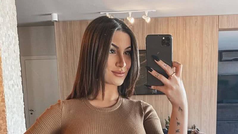 Grávida de 5 meses, ex-BBB Bianca Andrade baba por barriguinha tímida à mostra: "Começando a aparecer" - Reprodução/Instagram