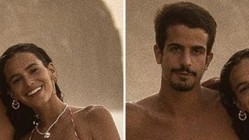 Tá rolando! Bruna Marquezine e Enzo Celulari surgem na primeira foto juntinhos e exibem corpos sarados - Reprodução/Instagram