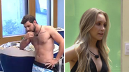 BBB21: Caio fica em choque com retorno de Carla Diaz  e teme ser desmascarado - Reprodução/TV Globo