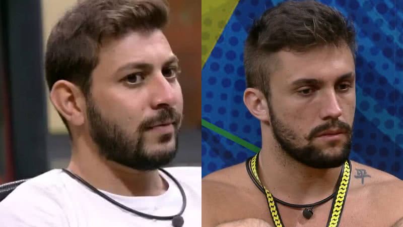 BBB21: Caio tenta manipular Arthur e sugere indicação de Fiuk ao Paredão: "Ele se contradiz" - Reprodução/TV Globo