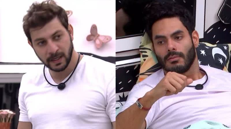 Caio e Rodolffo trocam farpas e discutem feio - Reprodução / TV Globo