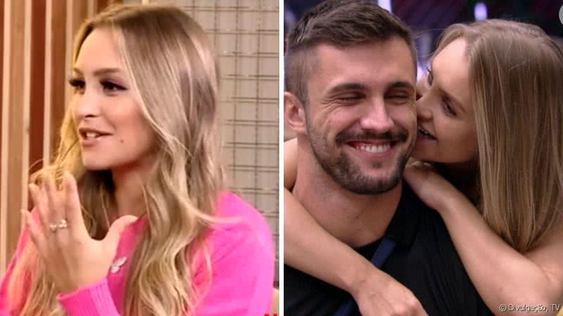 BBB21: Carla Diaz surpreende ao desabafar sobre romance com Arthur aqui fora - Reprodução/TV Globo