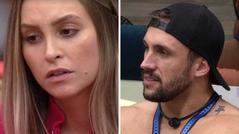 BBB21: Incrédula, Carla Diaz ouve de Arthur que imunidade vai para outro - Reprodução/TV Globo