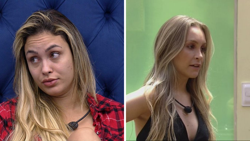 BBB21: Fora de si após volta de Carla Diaz, Sarah joga a toalha e faz autocrítica - Reprodução/TV Globo